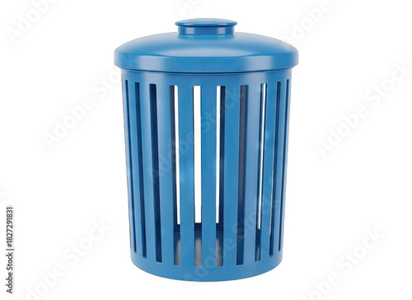 Obraz Glossy Orange Wall Clock With Gold Trim Isolated On White Background With Transparent Background