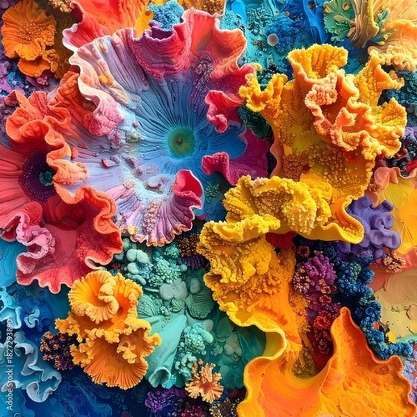 Fototapeta abstract colorful background