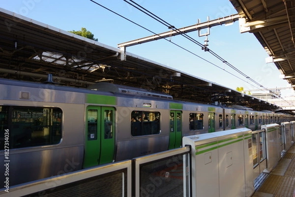 Obraz 環状線の電車