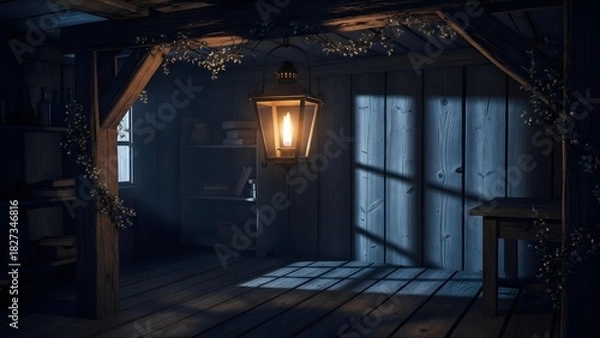 Obraz interior of the old house