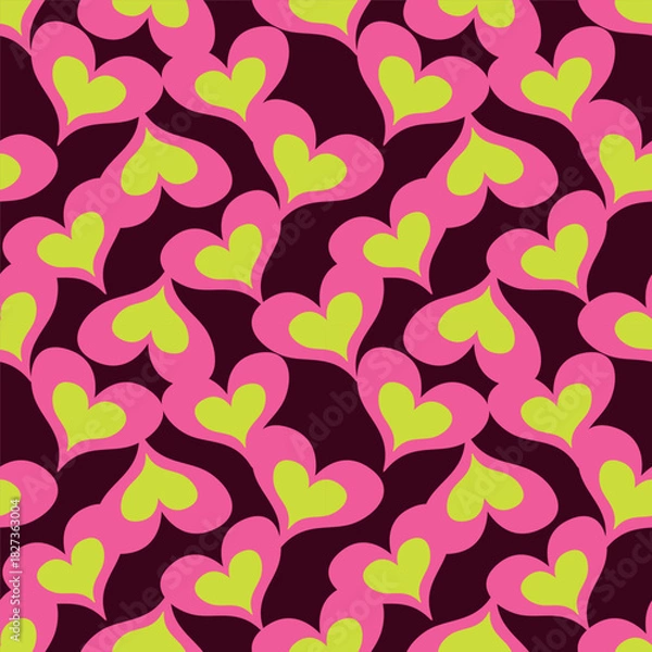 Fototapeta seamless floral pattern