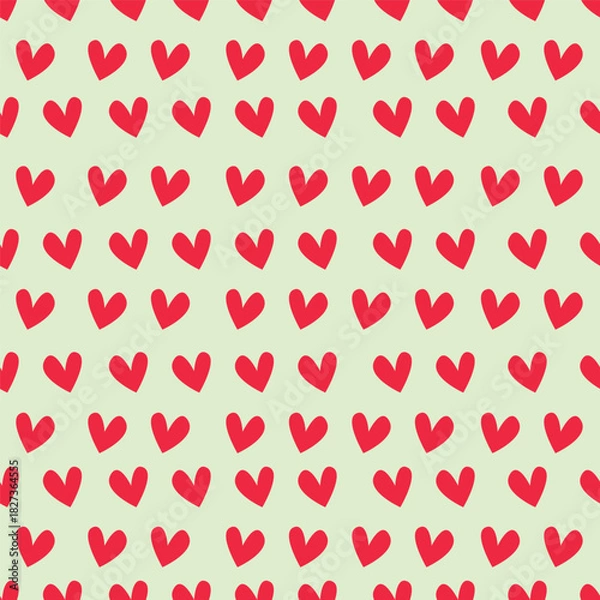 Obraz seamless pattern with hearts