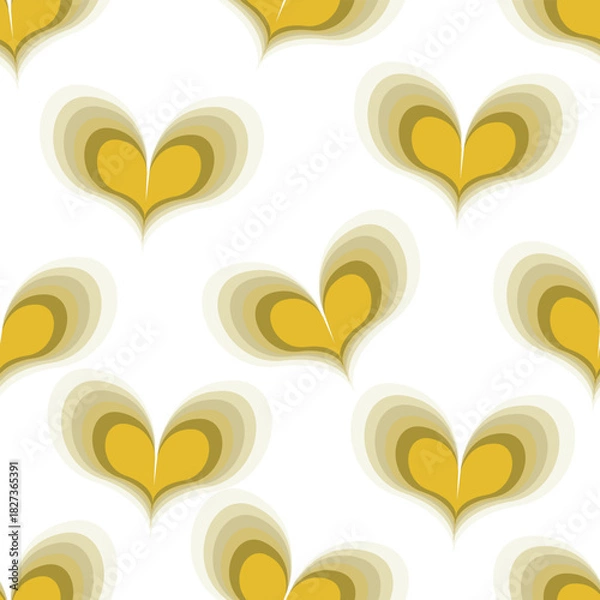 Obraz seamless pattern with hearts