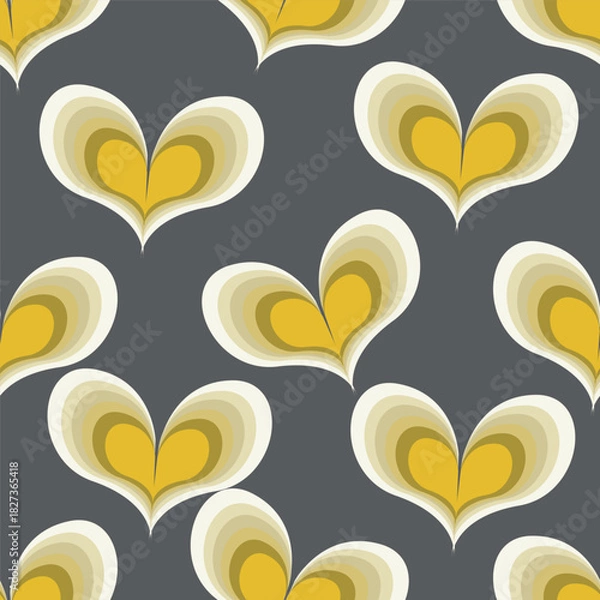 Obraz seamless pattern with hearts