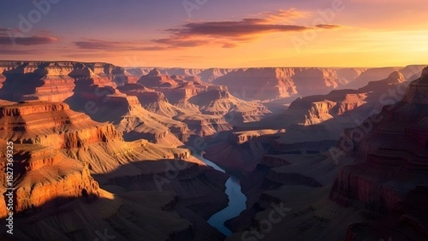 Obraz grand canyon sunset