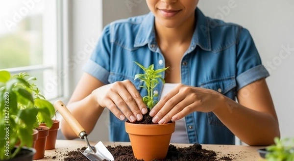 Fototapeta DIY Simple Tasks: The Satisfaction of Self-Sufficiency