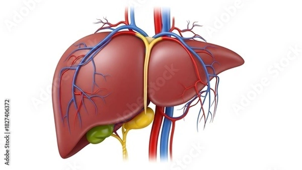 Fototapeta Internal liver 
