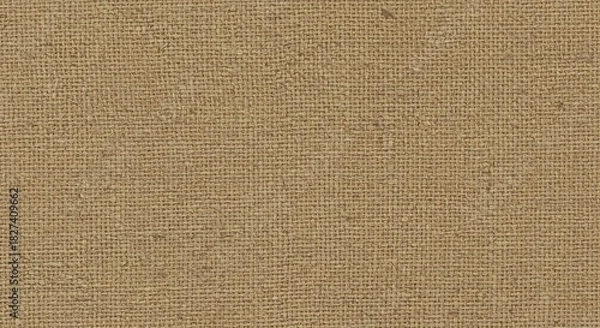 Fototapeta Detailed Texture of Burlap Fabric for Backgrounds and Design Elements.
