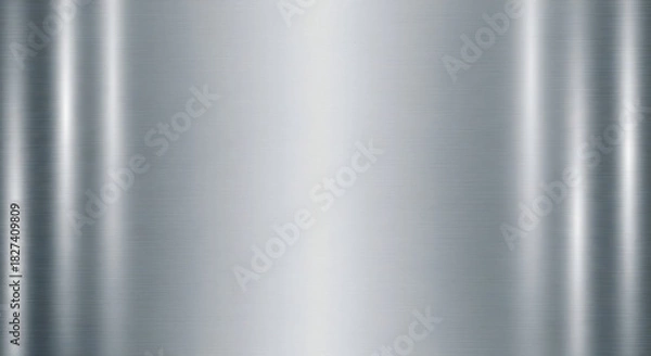 Fototapeta Metallic Gradient Background with Vertical Lines and Smooth Transitions.
