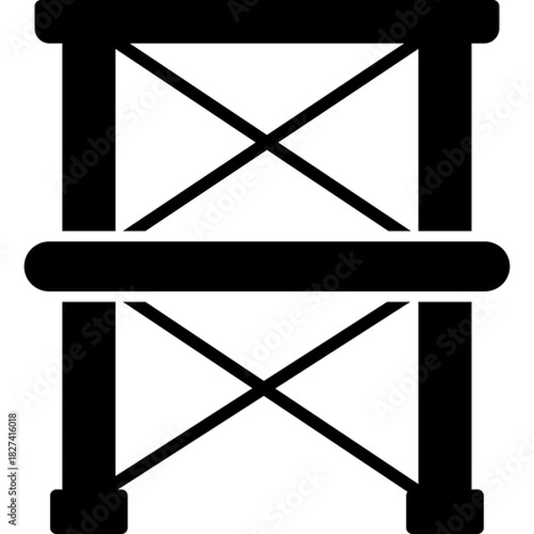 Obraz Scaffolding Icon