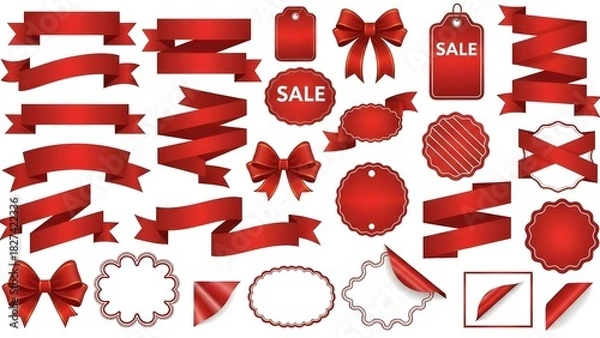 Fototapeta Big Red Set 
