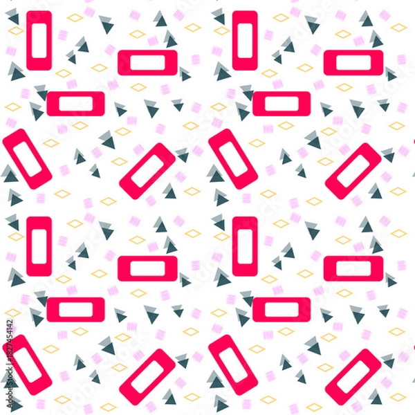 Fototapeta Tile pattern, paper pattern, fabric pattern