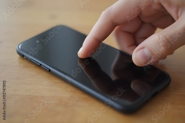 Fototapeta  Digital Detox (Ruhe und Minimalismus)
- Ästhetische Darstellung der bewussten Nutzung von Technologie durch das Ausschalten von Geräten