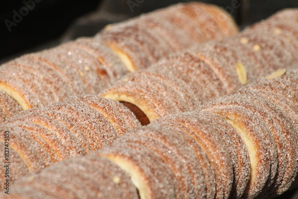 Obraz traditional czech chimney cake