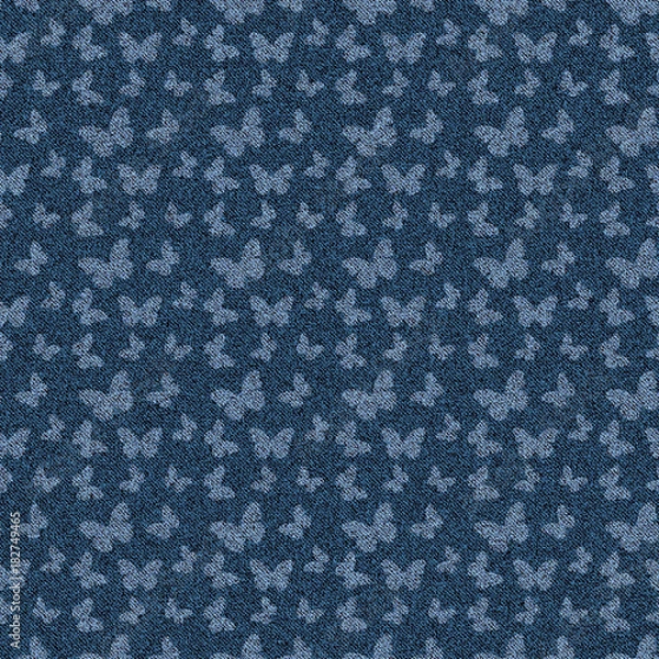 Fototapeta seamless denim jeans pattern background