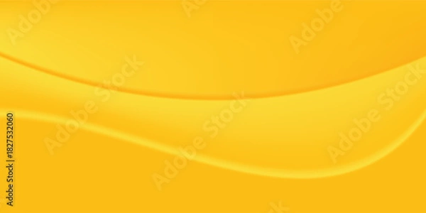 Fototapeta yellow background abstract with Gradient in empty room studio, Yellow empty room studio gradient used for background, yellow background studio with shine use for product shooting