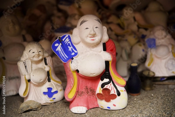 Obraz 来迎院の布袋