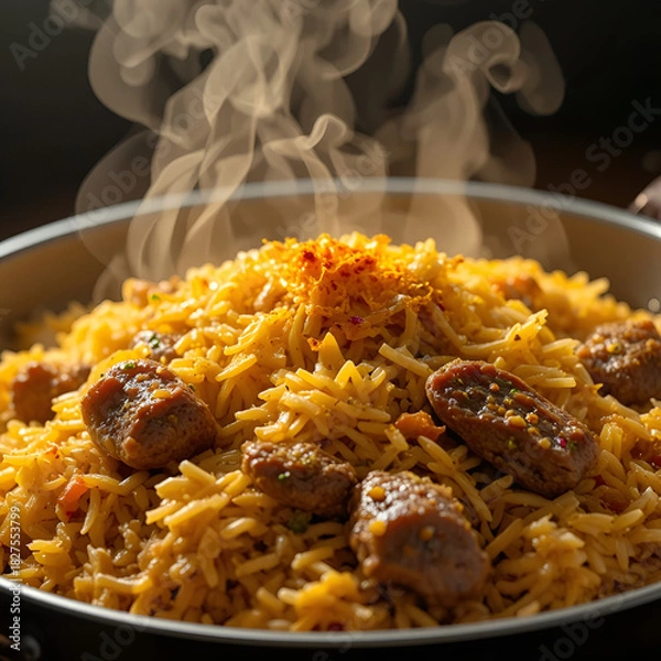 Obraz beef with rice