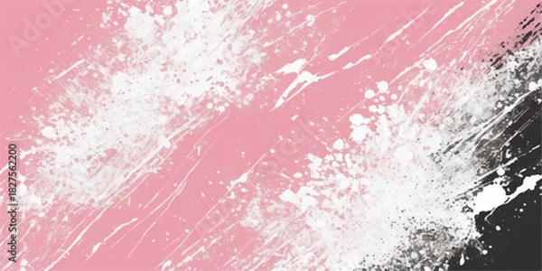 Fototapeta Grunge abstract background with a cold blue ice texture and splash pattern design