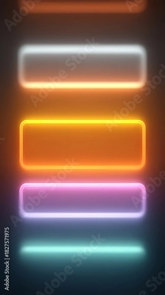 Fototapeta SALE typography glowing on neon abstract lines