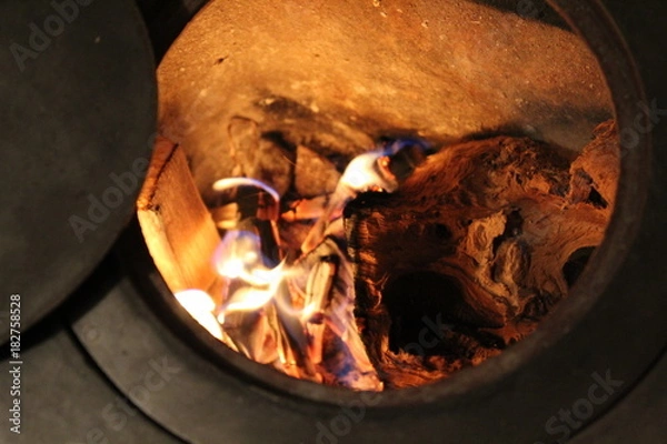 Obraz Poele à charbon