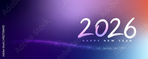 Obraz 2026 Happy New Year Background