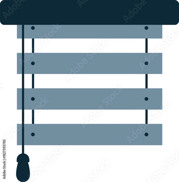 Fototapeta Wooden bench 3d illustration with shadow on a blank white background for message design or label set