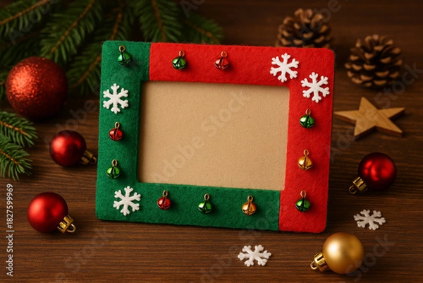 Fototapeta DIY - Festive Photo Frame