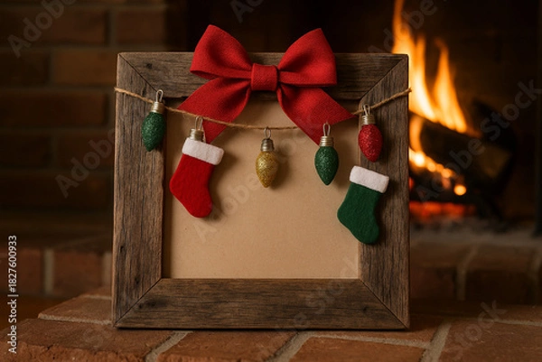 Fototapeta DIY - Festive Photo Frame