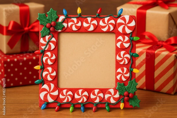 Fototapeta DIY - Festive Photo Frame