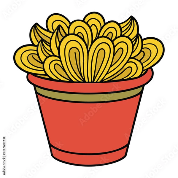 Obraz Vector file format illustration, scalable graphic, digital art.