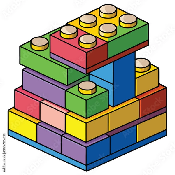 Obraz Editable vector file for graphic design and digital illustration