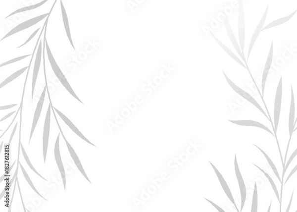 Fototapeta High-Resolution Transparent PNG Leaf Shadow Vector Olive Effect for Elegant Mockups and Photorealistic Design Enhancements