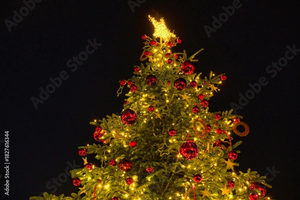 Fototapeta Beleuchterer Christbaum