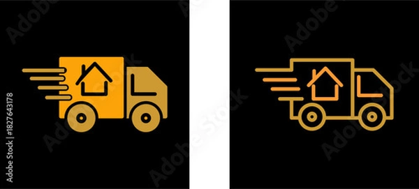 Fototapeta Delivery Vector Icon