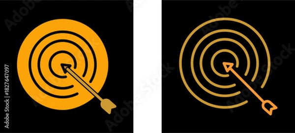 Fototapeta Target Vector Icon