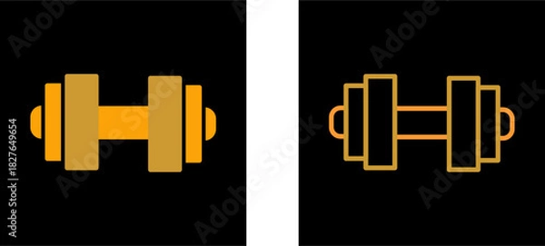 Fototapeta Gym Vector Icon