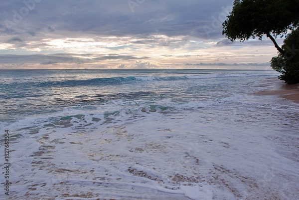 Obraz sunset on the beach