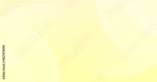 Fototapeta Abstract background with yellow soft glow and smooth pastel gradients.