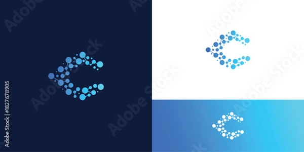 Obraz technology connection  icon ,  vector  logo design