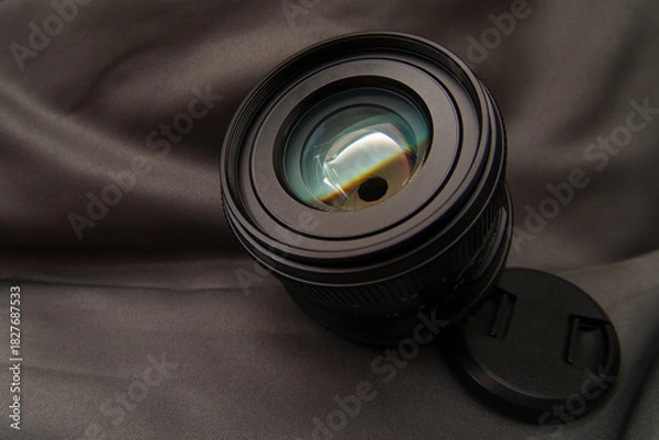 Obraz camera lens close up