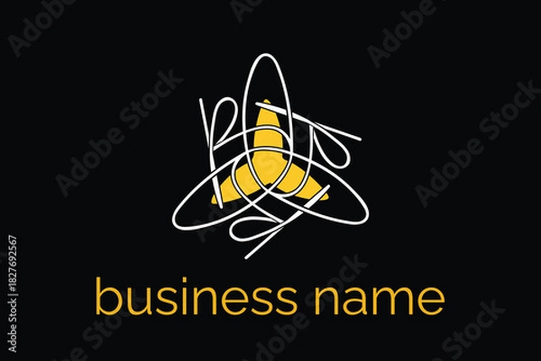 Obraz Triple B Letter Logo Template Monogram. BBB Logo