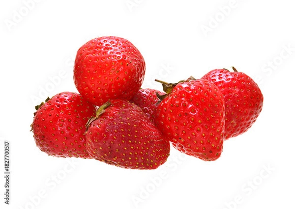 Obraz strawberry isolated on white background