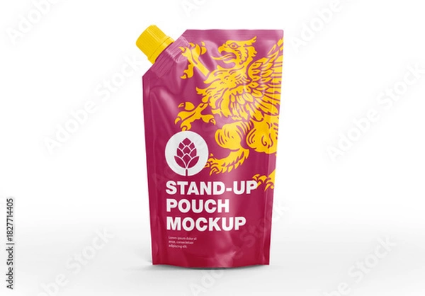 Obraz Stand-Up Pouch Mockup