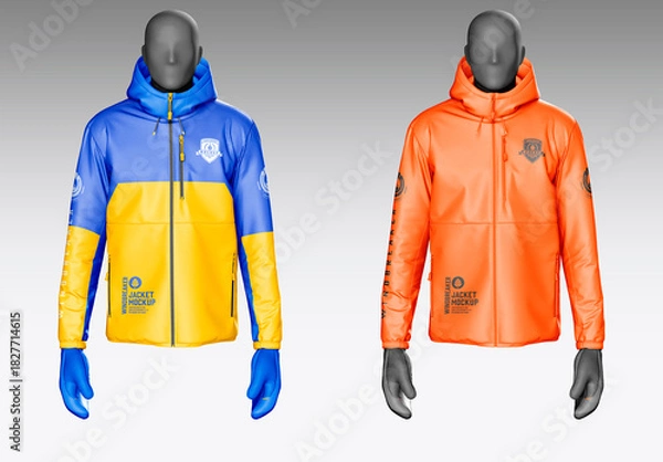 Obraz Windbreaker Jacket Mockup