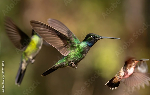 Obraz hummingbird in flight
