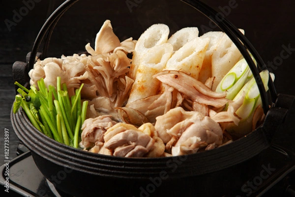 Obraz きりたんぽ鍋