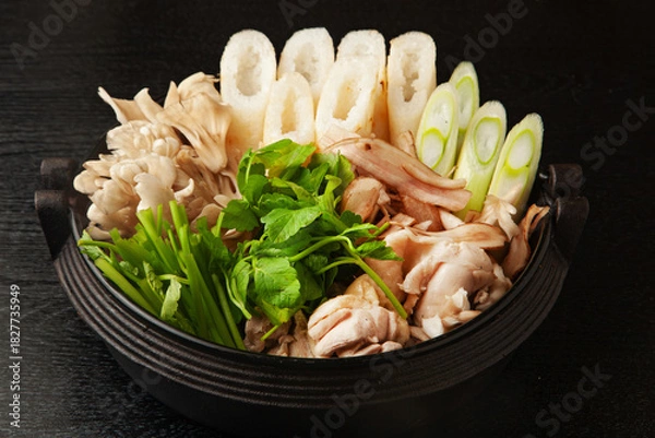 Obraz きりたんぽ鍋