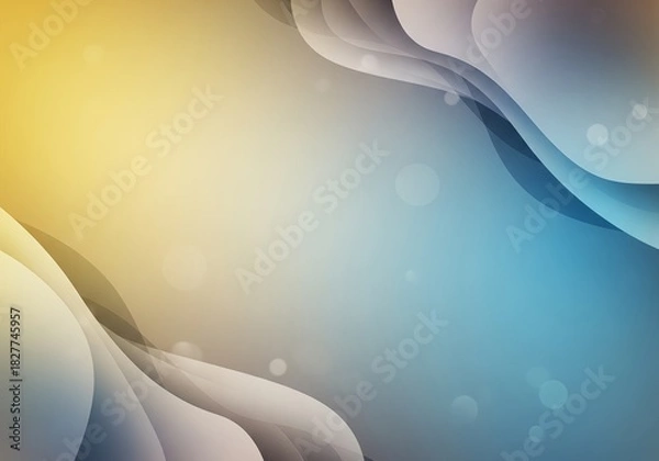 Fototapeta Abstract Soft Gradient Flow