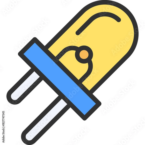 Obraz LED light Icon